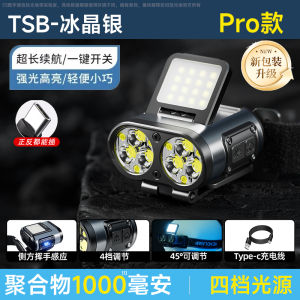 Owl Headlamp Night Fishing Special Strong Light Rechargeable Ultra Bright Sensing Ultra Long Battery Life Cap Clip Lighting Lamp
