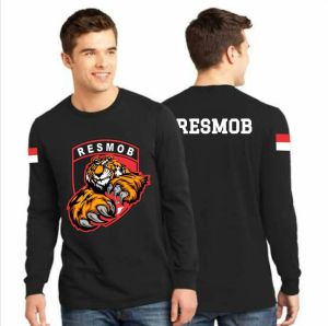 Kaos Resmob Lengan Panjang / Kaos Oblong Premium / Kaos Pria Lengan Panjang / Baju Premium / Baju Atasan Pria / Tshirt Resmob / Tshirt Pria / Baju Kaos Resmob / Resmob Baju