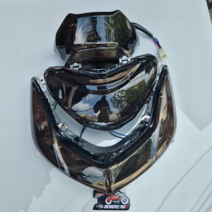 PAKET REFLEKTOR LAMPU SEIN STOP LAMPU DEPAN MIO SMILE LAMA 2008-2013 MIKA SMOKE RIBEN ZORO IMPORT