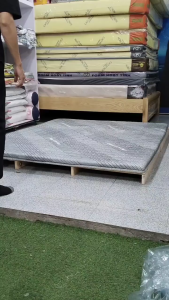 Nệm Topper Cao Su Non 6cm Thoáng Khí Mềm Mại