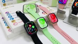 MAFAM【🔥 Baru Jam Tangan】Z03 3 Straps 2.04" AMOLED Smartwatch 2024 Hombre Mujer Montres Reloj intelligentes BT Call Heart rate Smart watch Z03 Pro