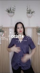 REAL PICT Blouse Bella Atasan Wanita Atasan Kasual Atasan Kerja