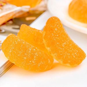 Orange Flavored Gummy Candy