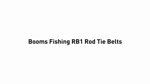 Booms Fishing RB1 Fishing Rod Holder Tie Belt Wrap Straps Suspenders Fastener Neoprene Fishing Tackle Tools Accessories