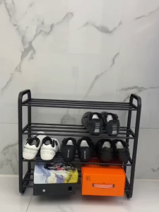JJ Multi-layer Shoe Rack Simple Shoe Storage Rack Thicken Steel Pipe Entryway Shoe Shelf Home organizer 鞋架