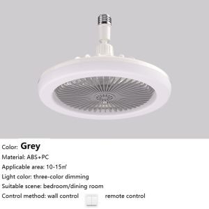 Tunable White Ceiling Fan Low Noise 3 Speed 3color Ceiling Lamp Easy to install Room Fans Study Room Bedroom Living Room