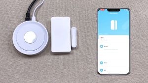 Bộ trung tâm zigbee tuya tích hợp app homekit hub gateway có cổng LAN