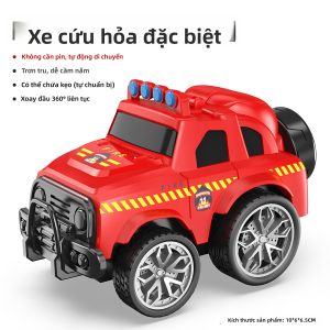 Xe Đồ Chơi Cảnh Sát Quay Co Giật và Nhảy Lên