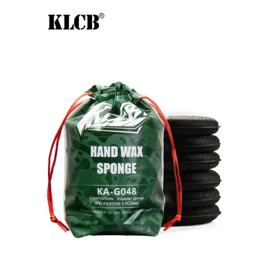 KLCB | Manual Wax Application Car Sponge Round