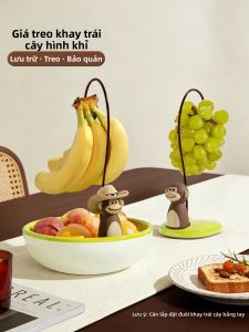 melii | Dĩa Trái Cây Treo Tạo Hình Khỉ Ăn Chuối