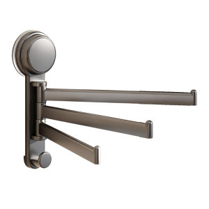 Wall-Mounted Rotatable Multi-Rod Kitchen Storage Rack