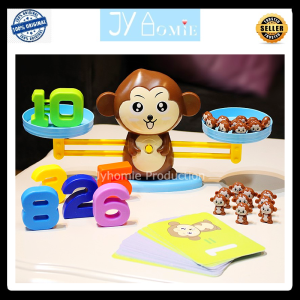 Board Game Math Toys Matching Children Puzzle Montessori Early Learning Kids Toy Montessori Toys Mainan Puzzle Mainan Math Mainan Kanak Kanak