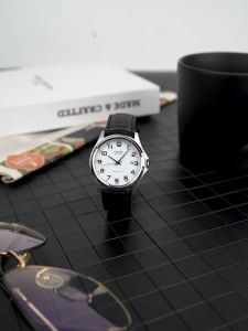 Casio | Đồng Hồ Đeo Tay Nam Thạch Anh Casio Phong Cách Quân Đội Chống Nước Phát Sáng Với Màn Hình Hiển Thị Số La Mã Hiển Thị Ngày Tự Động Hiển Thị Tuần Dây Đeo Bằng Thép Không Gỉ