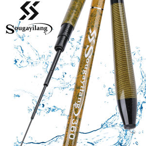Sougayilang COD 360 450 540 Joran Pancing Murah Fiber Composite Carbon Joran Pancing Telescopic Tongkat Pancing Luar Ruangan