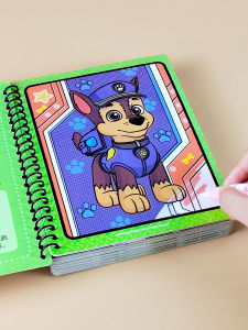 Kids Magic Water Picture Book Paw Patrol Washable Repeated Graffiti Coloring Book Clear Water Painting Book Puzzle Boy Female