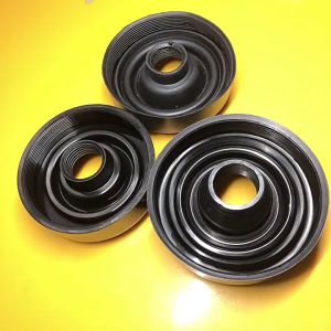 2pcs 80mm Headlight Dust Cover Waterproof Rubber Cap Headlight Protector For LED Car HID Xenon Lamps