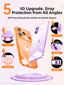 Bosie | Full Cover Button Transparent Premium Ultra-thin Cooling Phone Case