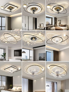 Smile | Stylish Luxury Ceiling Fan Light for Living Room and Bedroom