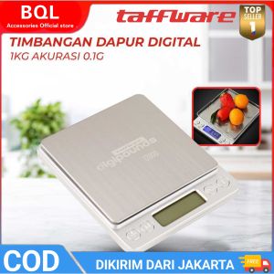 TAFFWARE Bisa Cod Timbangan digital/ Timbangan Dapur Taffware Digipounds Timbangan Mini Digital Scale 1kg 0.1g - i2000