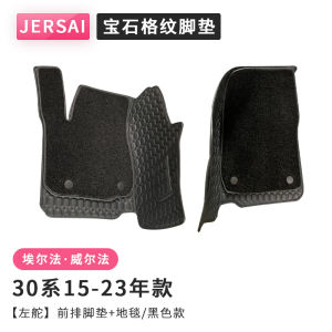 Full Coverage Back Seat Carpet for Toyota Alphard Vellfire 15-23 Models Dirt Resistant Car Floor Mats Leather Material