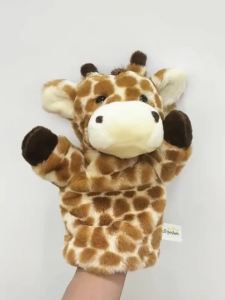 Animal Hand Puppet Cute Tiger Monkey Panda Pig Sloth Lop Small Plushie Telling Stories and Being Funny Interactive Prop Gift
