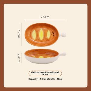 Cute Bread Shaped Internet Popular Seasoning Dish