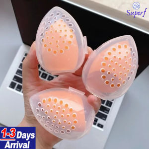 【From Manila】Beauty Egg Storage Box Makeup Sponage Holder Mould-proof Drying Case Breathable Portable Cosmetic Egg Puff Box
