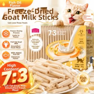 MYFOODIE | Dried Milk & Fish Oil Cat Treats