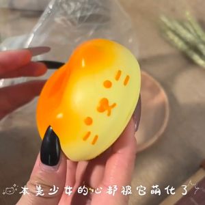 Cat Bun Toast Big Squishy Soft Slow Rebound Eva Foam Mini Toy Squeeze Kid Destress Release 慢回弹猫咪捏捏乐