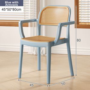 Plastic Rattan Modern Comfortable Chair