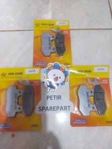 Disped SUPRA X Kampas Rem SUPRA X 125 Cakram Depan NEW CROM Supra X 125 KAMPAS REM Supra fit KAMPAS REM Revo old Karisma