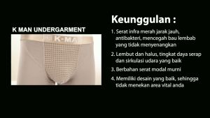 Celana Dalam Pria erenergy Ion Negatif K-Man Original k link