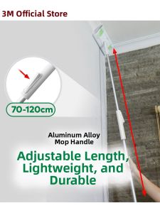 3M | Adjustable Extendable Electrostatic Floor Mop Replacement Cloth