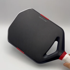 Tesla ×Labs Pickleball Paddle 16mm PureFoam Core Carbon Fiber Face USAPA Approved Aerodynamic Design Elite Spin Performance