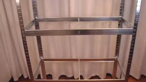 Pocket Dragon Rak besi siku Rak gudang besi Serbaguna besi penyimpanan Rak 5 lapis 5 susun