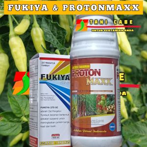 FUKIYA 100 ML & PROTON MAXX PUPUK PELEBAT CABAI