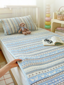 JoynCleon | All Seasons Machine Washable Anti-slip Student Dorm Cotton Bedspread Set
