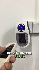 Penghangat Suhu Udara Super Heater Digital Timer Control