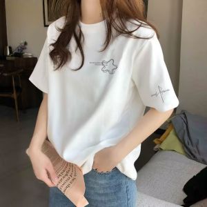 SUSHOUWANGE | Casual Dropped Shoulder Summer New T-Shirt