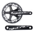 SKEACE จักรยาน Crankset 144BCD จักรยานเสือภูเขา Square Hole Crank อลูมิเนียมความเร็วสูง Crank Chainwheel 165 มม.49 T Crank ชุด. 