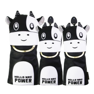 Dominant | Bull Cartoon Design Golf Club Cover Waterproof PU