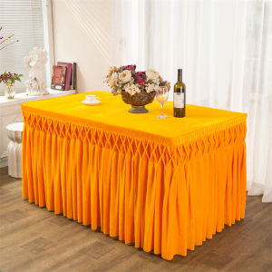 Customized Tablecloth for Buddha Tablecloth Flannel Buddha Tablecloth Gold Velvet Yellow Cloth Tassel God Position Buddha Worship Tablecloth Table Skirt Table Cover