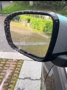 RAINPRO Rearview Mirror Waterproof Film – Anti-Rain Anti-Fog Universal for Car & Home Use