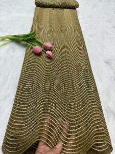 Vải Ren Guipure Màu Trắng Chất Lượng Cao Chất Liệu Hòa Tan Trong Nước Xuất Xứ Nigeria Châu Phi Dùng May Váy Cưới 2026