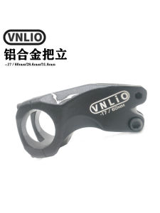 Vnlio Bicycle Stem Mountain Road Bike Aluminum Alloy Stem Positive And Negative 17 Degrees Front Fork Bicycle Stem Stem