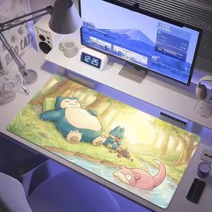 Bandai | Pokemon Anime Gamer Desk Mat Rubber Mouse Pad Keyboard Mousepad With 2MM Lock Edge