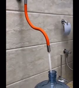 Selang Elastis Sambungan Kran Selang Air Flexible 50 CM Bisa Berputar 360 Derajat Sambungan Keran Air Pipa Fitting Push-To-Connect Material Selang Fleksibel - Lazada