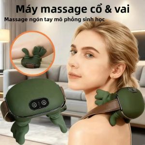 Máy Mát Xa Cổ Và Vai Bằng Điện Không Dây Nhào Nặn Thư Giãn Lưng Khăn Choàng Giảm Đau Chạy Bằng Pin Giảm Đau Cơ
