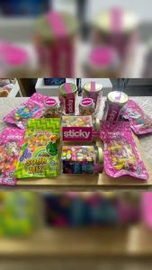 Stock Sedia Ada Sticky Candy Limited Edition Halal Packet 70G Mario Design Pokemon Design Sticky with Free Gift