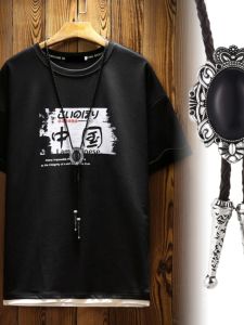 Retro Couple Design Long Collar Crown Bohemian Polonaise Necklace Mens Short Sleeve Match Accessories Fresh Outburst Fashion Jewelry